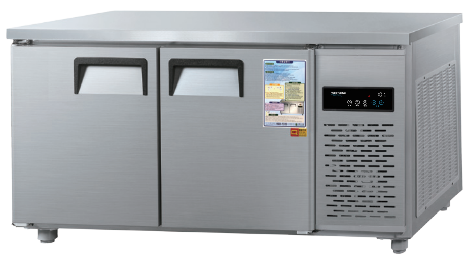 우성 테이블 냉장냉동고 냉장고 냉동고 카페 식당 업소용 영업용 대형 1200 디지털